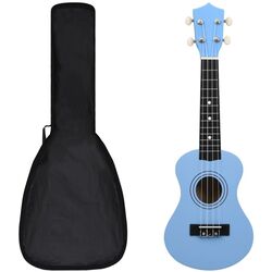 Ukulele VidaXL 70149 Set (Blue) Thumb