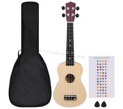 Ukulele VidaXL 70151 Set (Natural)