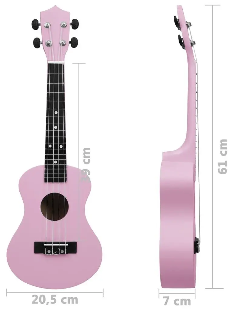 Укулеле VidaXL 70153 (Pink)
