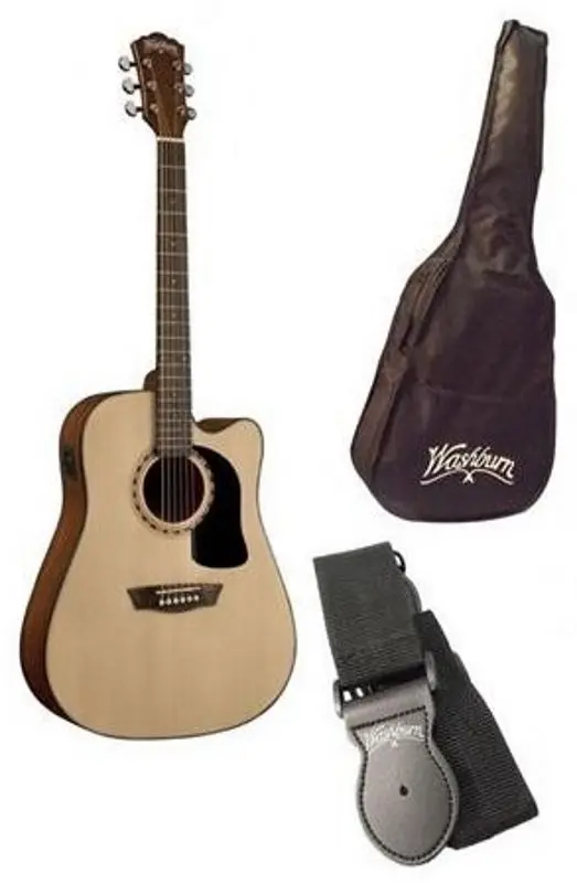 Chitara Washburn Apprentice D5CE Pack (Natural)