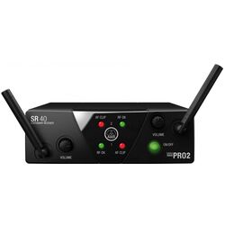 Sistem de microfon AKG WMS 40 Mini Dual ISM2 Set (Black) Thumb