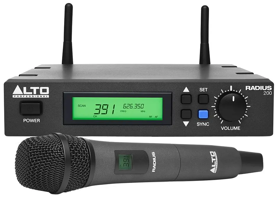 Sistem radio Alto Radius 200 (Black)