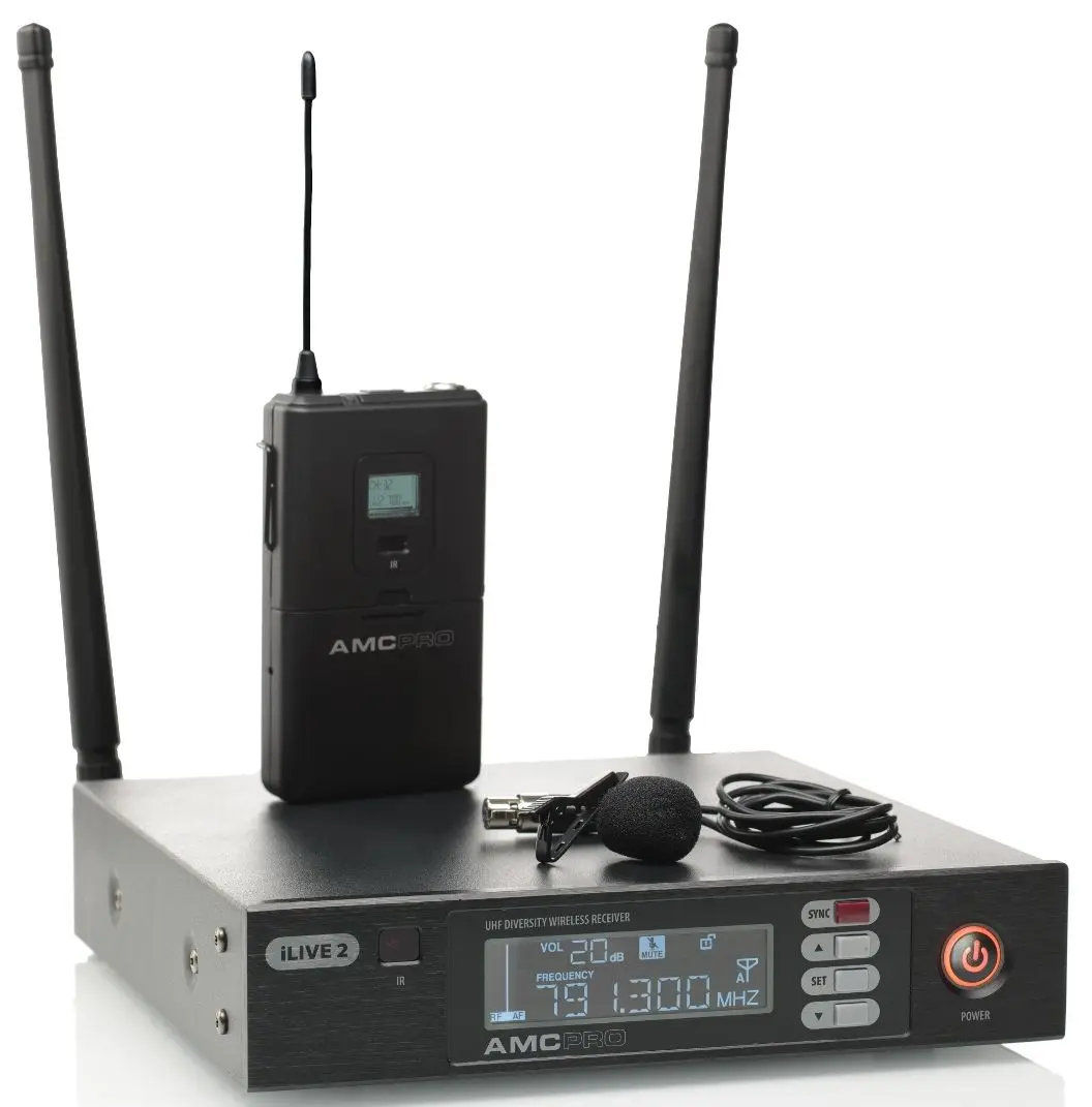 Sistem de microfon AMC iLive 2 Lavalier
