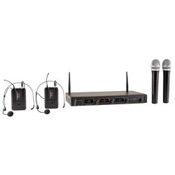 Sistem radio Auna Pro Duett Quartett Fix V2 (Black)