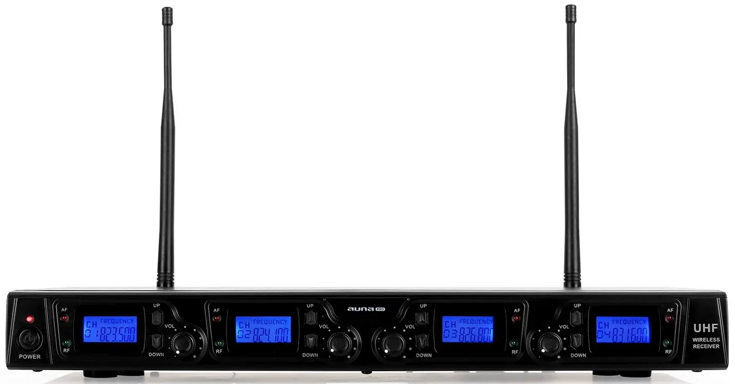 Sistem radio Auna Pro UHF 550-2 Quartett2 (Black)