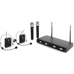 Sistem radio Auna Pro UHF-550 Quartett3 (Black) Thumb