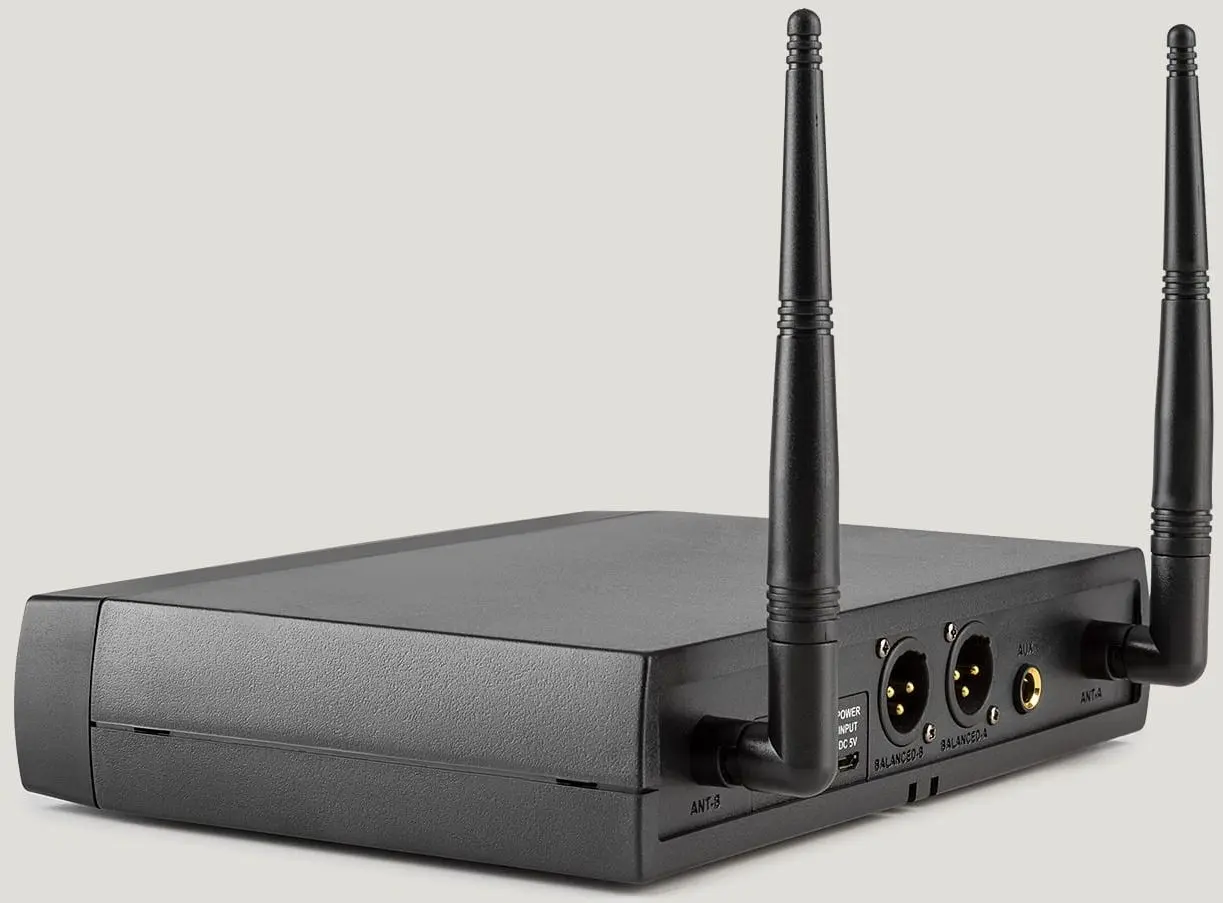 Sistem radio Auna Pro UHF200C-2B (Black)