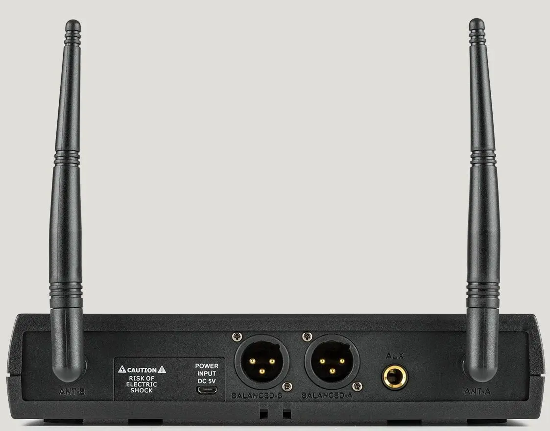 Sistem radio Auna Pro UHF200C-2H (Black)