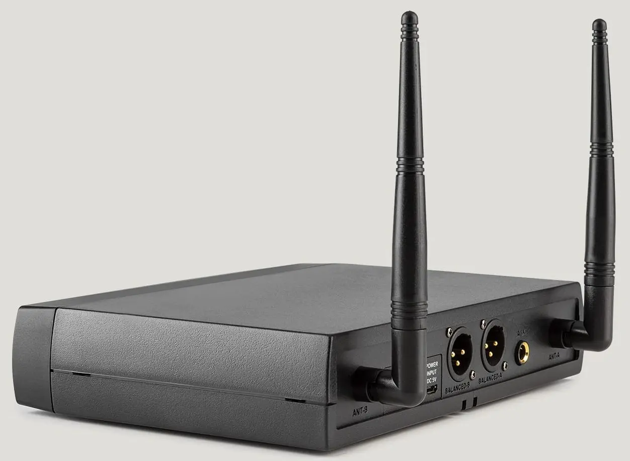 Sistem radio Auna Pro UHF200C-2H (Black)