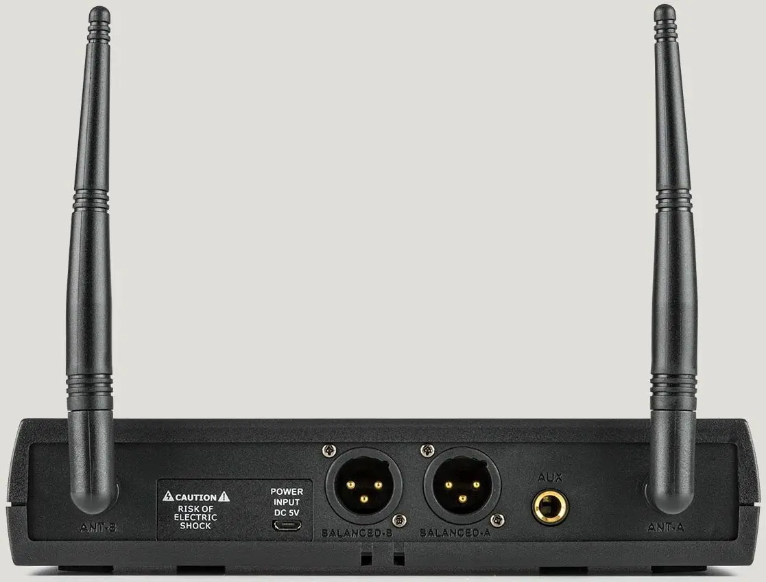 Sistem radio Auna Pro UHF200C-HB (Black)