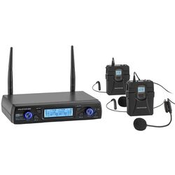 Sistem radio Auna Pro UHF200C-HB (Black)