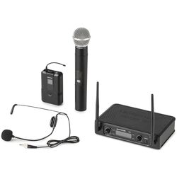 Sistem radio Auna Pro UHF200F-HB (Black) Thumb