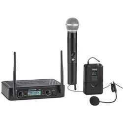 Sistem radio Auna Pro UHF200F-HB (Black)