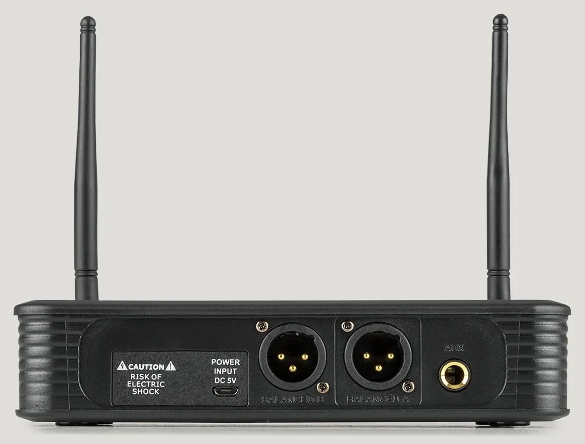 Sistem radio Auna Pro UHF200F-HB (Black)