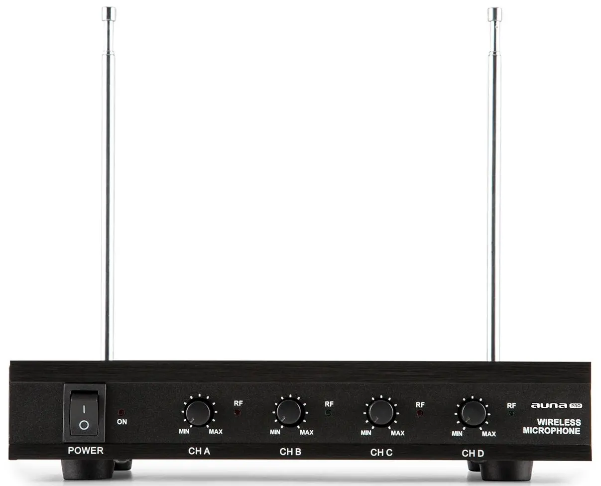 Sistem radio Auna VHF-4-H-HS (Black)