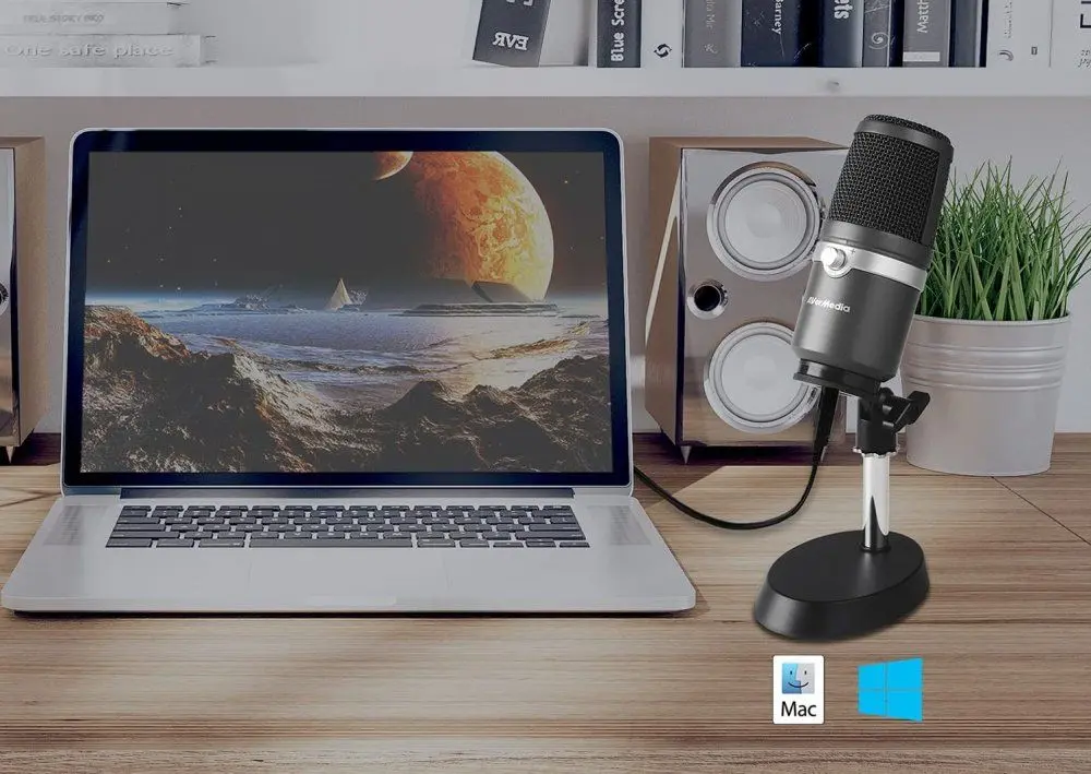 Microfon de masa AverMedia AM310 (Grey/Black)