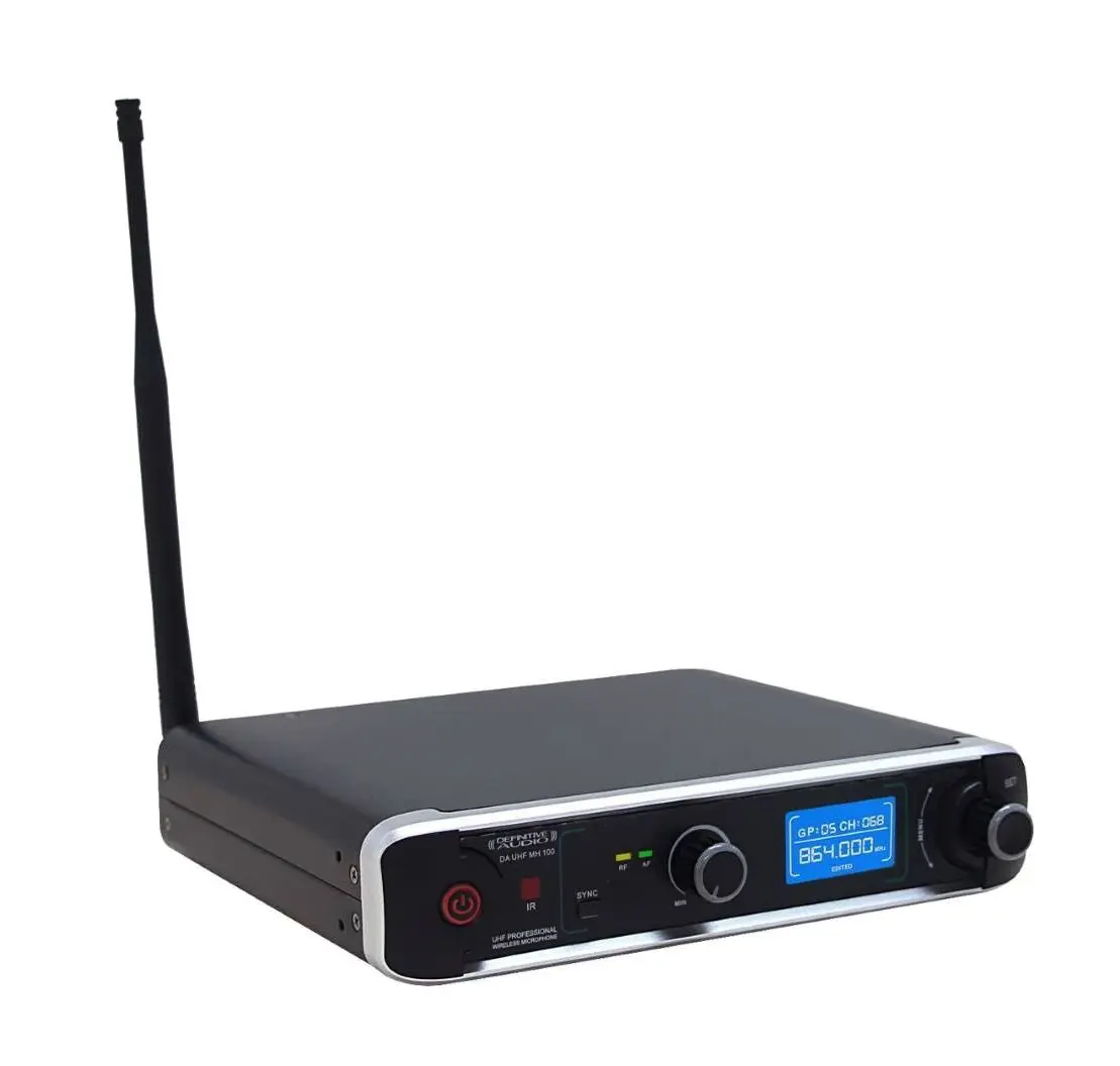 Sistem radio Definitive Audio UHF MH100 (Black)
