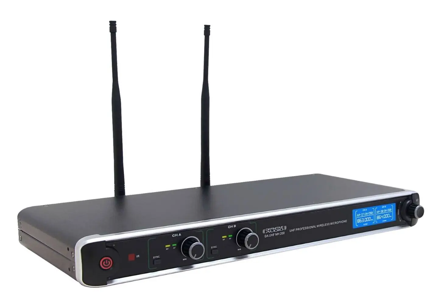 Sistem radio Definitive Audio UHF MH200 (Black)