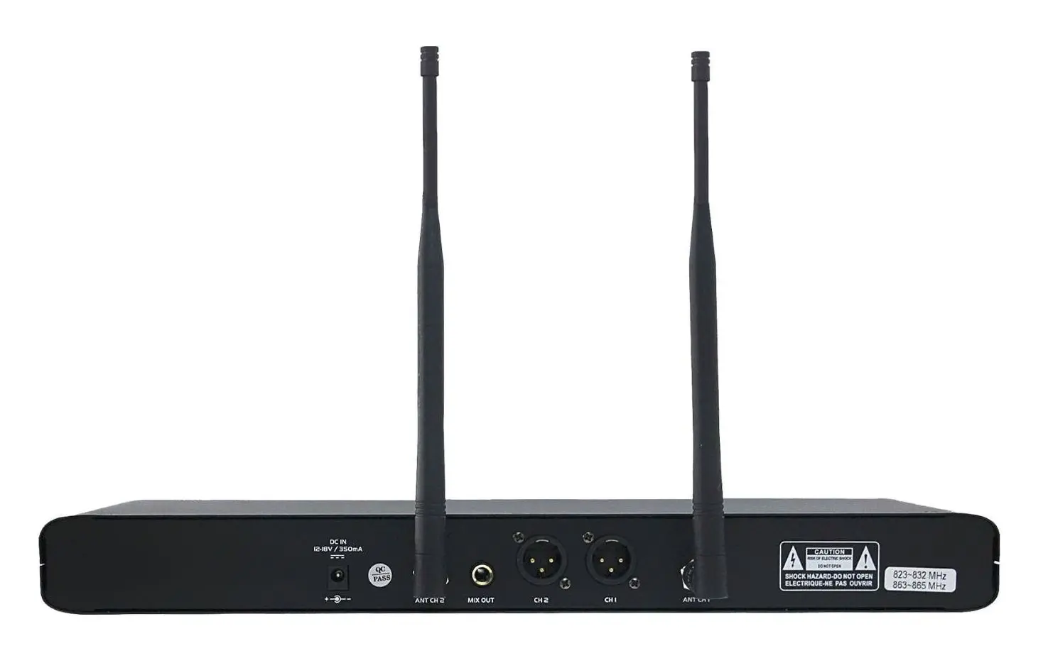 Sistem radio Definitive Audio UHF MH200 (Black)