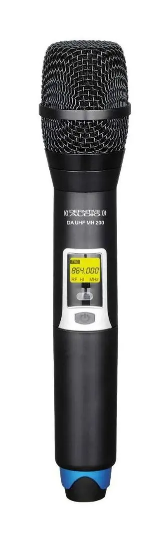 Sistem radio Definitive Audio UHF MH200 (Black)