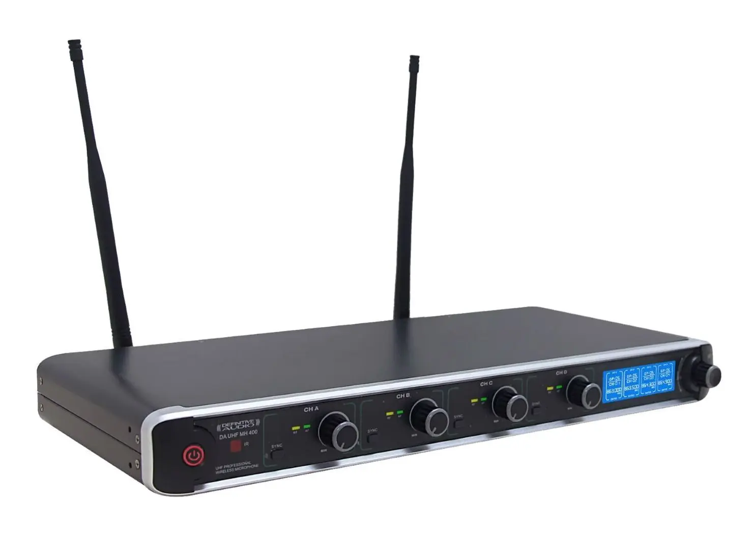 Sistem radio Definitive Audio UHF MH400 (Black)