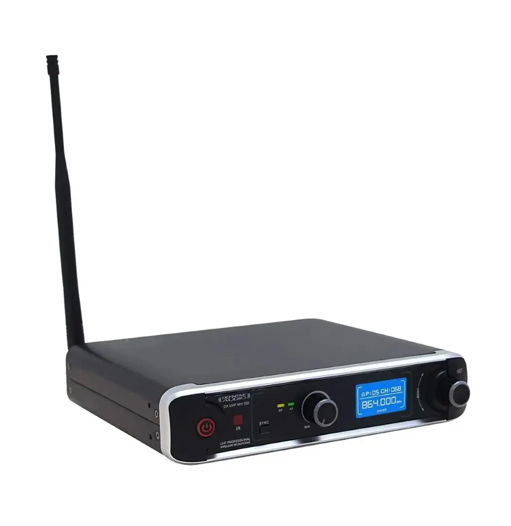Sistem radio Definitive Audio UHF PT100 (Black)