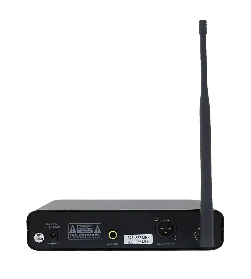 Sistem radio Definitive Audio UHF PT100 (Black)