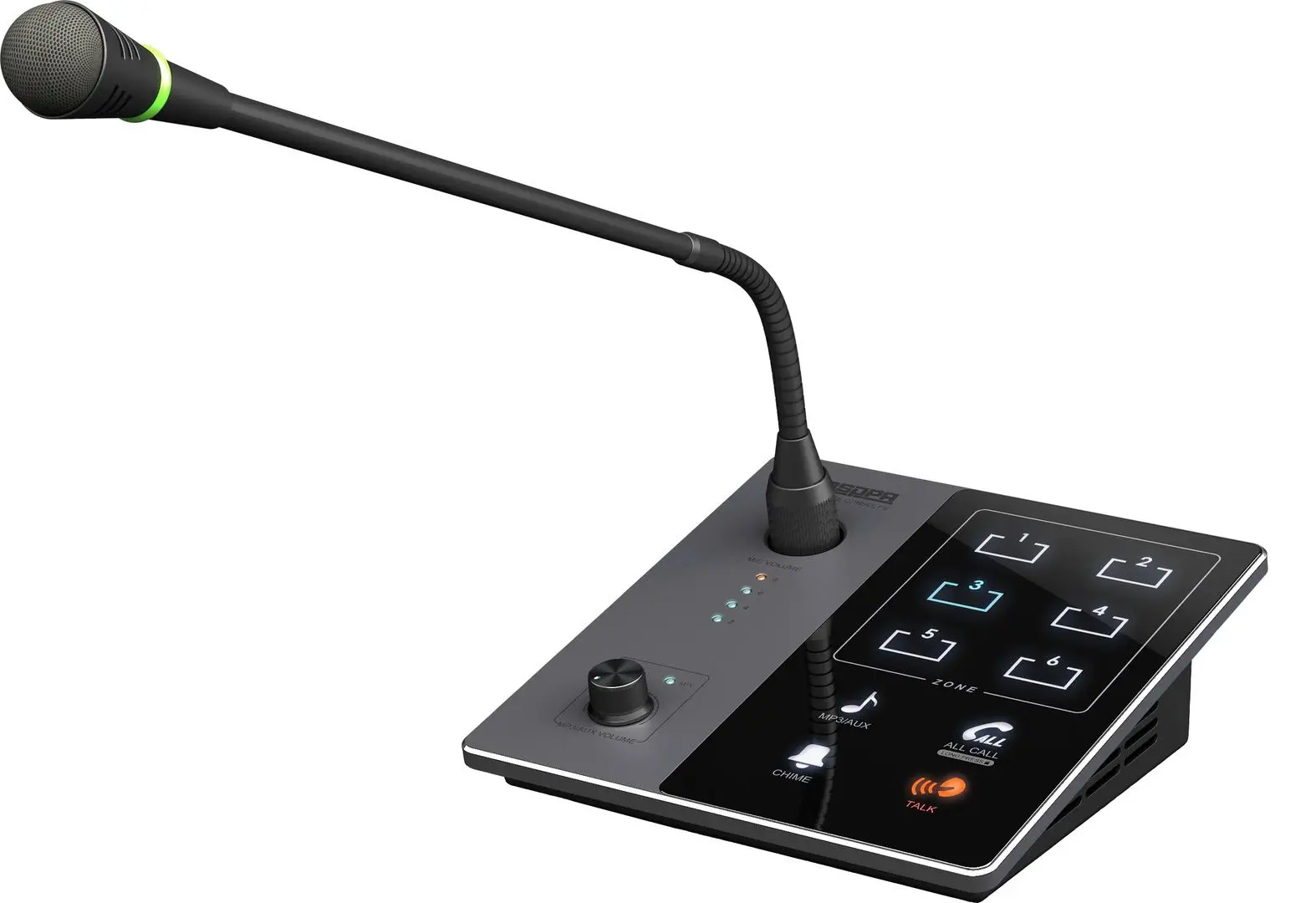 Пейджинговый микрофон DSPPA DMA20 (Black)