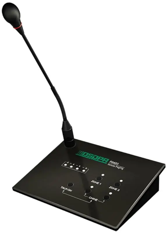 Пейджинговый микрофон DSPPA RM20 (Black)