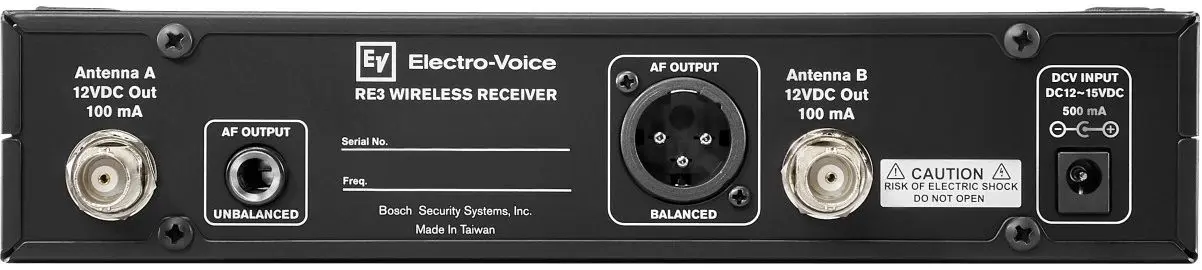 Sistem radio Electro-Voice RE3-ND76 (Black)