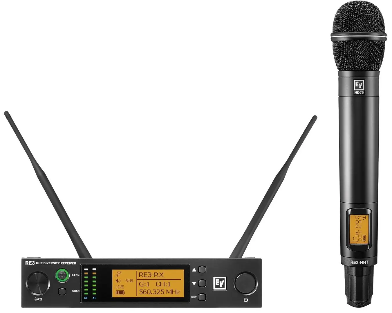 Sistem radio Electro-Voice RE3-ND76 (Black)