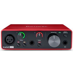 Set inregistrare audio Focusrite Scarlett Solo Studio (Red/Black) Thumb