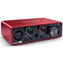 Set inregistrare audio Focusrite Scarlett Solo Studio (Red/Black) Thumb
