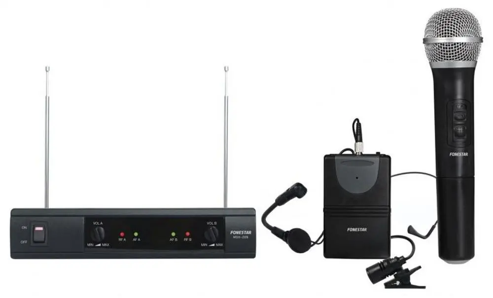 Sistem de microfon Fonestar MSH-209 (Black)