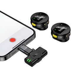 Микрофон Hoco L22 Bright 2-in-1 (Black) Thumb