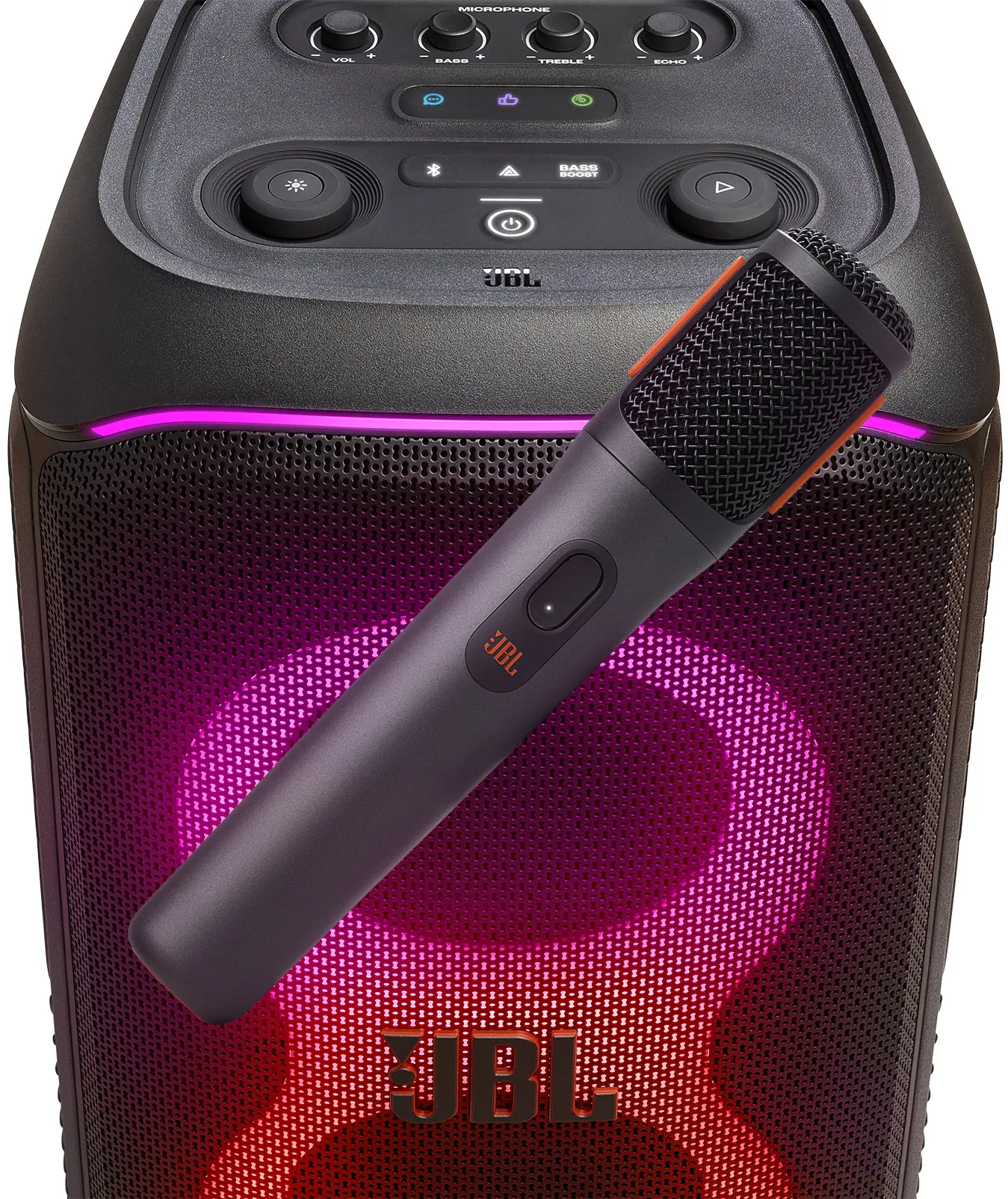 Set de microfoane fara fir JBL Partybox Wireless Mic (Black)