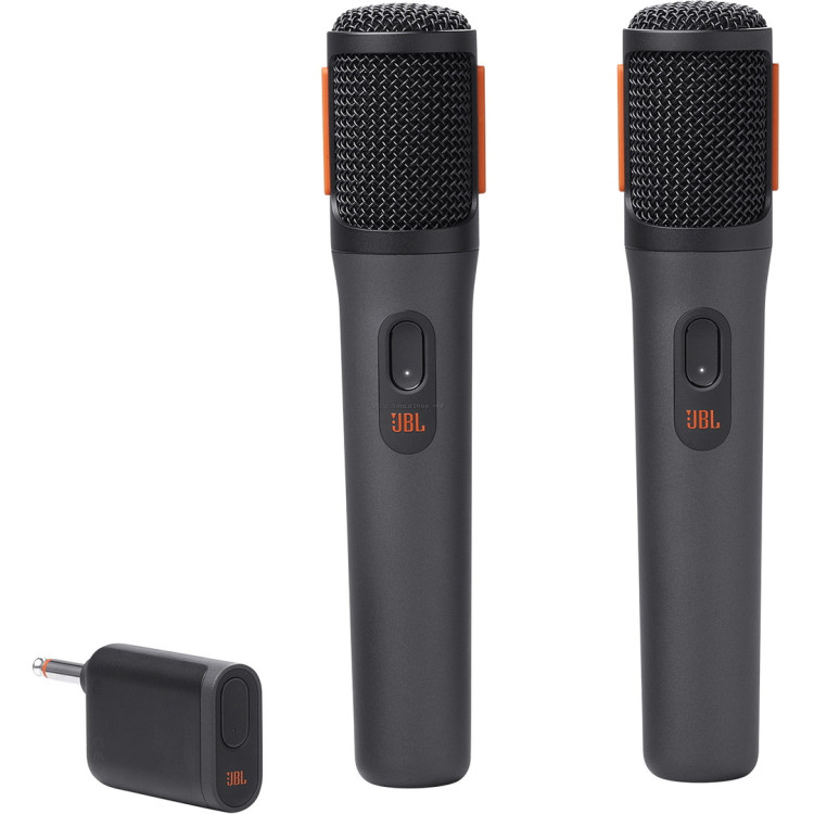 Set de microfoane fara fir JBL Partybox Wireless Mic (Black)