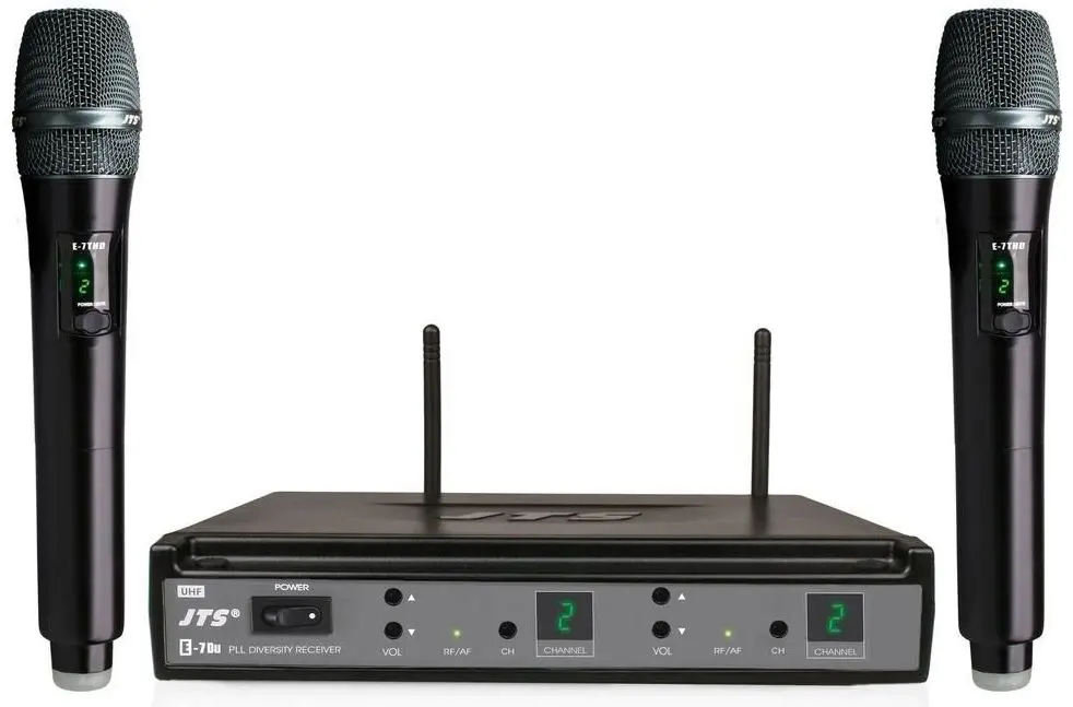 Sistem radio JTS E-7Du + E-7THD (Black)