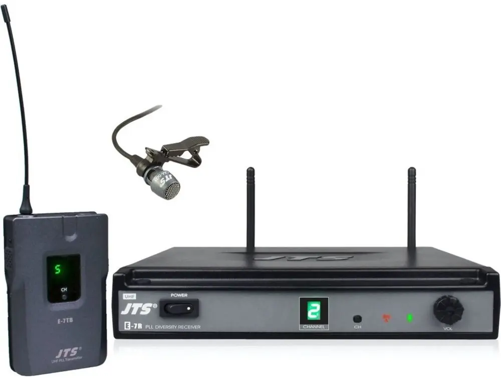 Sistem radio JTS E-7R + E-7TB + CM-501 (Black)