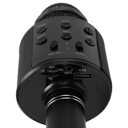 Microfon karaoke LeanToys WS-858 (Black) Thumb