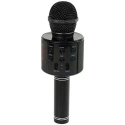 Microfon karaoke LeanToys WS-858 (Black)