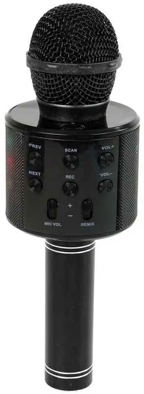 Microfon karaoke LeanToys WS-858 (Black)