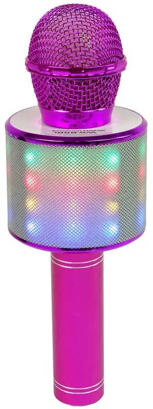Microfon karaoke LeanToys WS-858 (Pink)