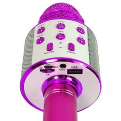 Microfon karaoke LeanToys WS-858 (Pink) Thumb
