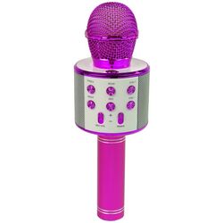 Microfon karaoke LeanToys WS-858 (Pink)