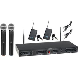 Sistem radio McGrey UHF-2V2I Set (Black)