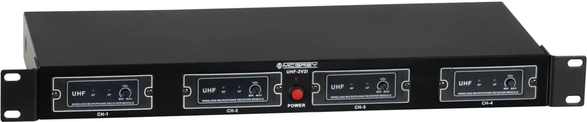 Sistem radio McGrey UHF-4V2I (Black)