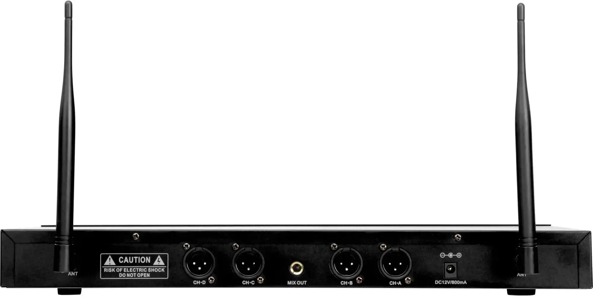 Sistem radio McGrey UHF-4V2I (Black)