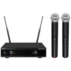 Sistem radio Omnitronic UHF-E2-2 (Black)