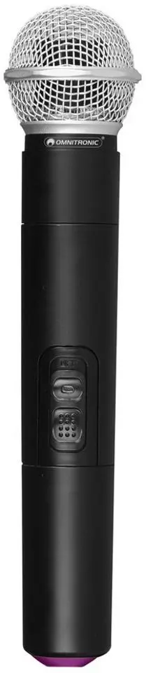 Sistem radio Omnitronic UHF-E2-2 (Black)